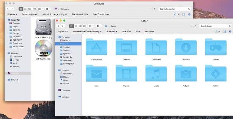macbook theme for windows 7